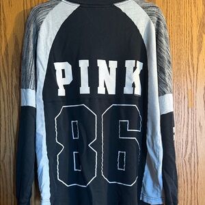 VS PINK Varsity V neck